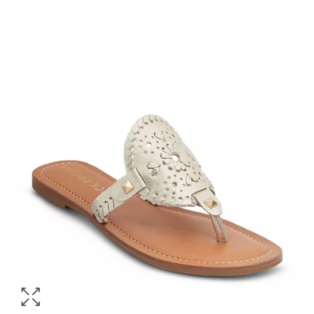 Georgica Mae Jack Rogers Sandal - Platinum